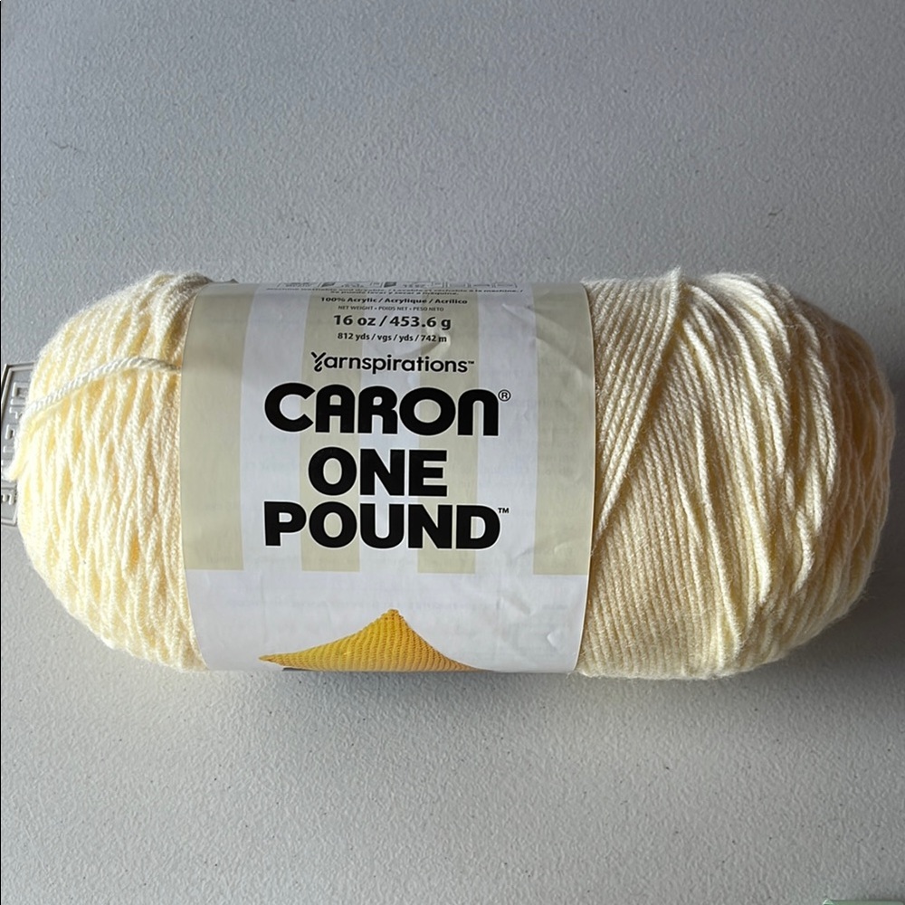 Caron One Pound Yarn in Cream